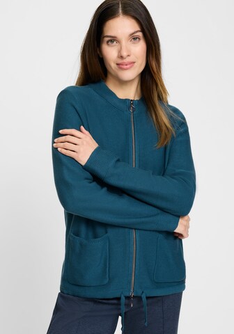 Olsen Jacke ' Henny ' in Blau: Vorderseite
