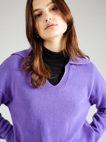 UNITED COLORS OF BENETTON Pullover in Lila