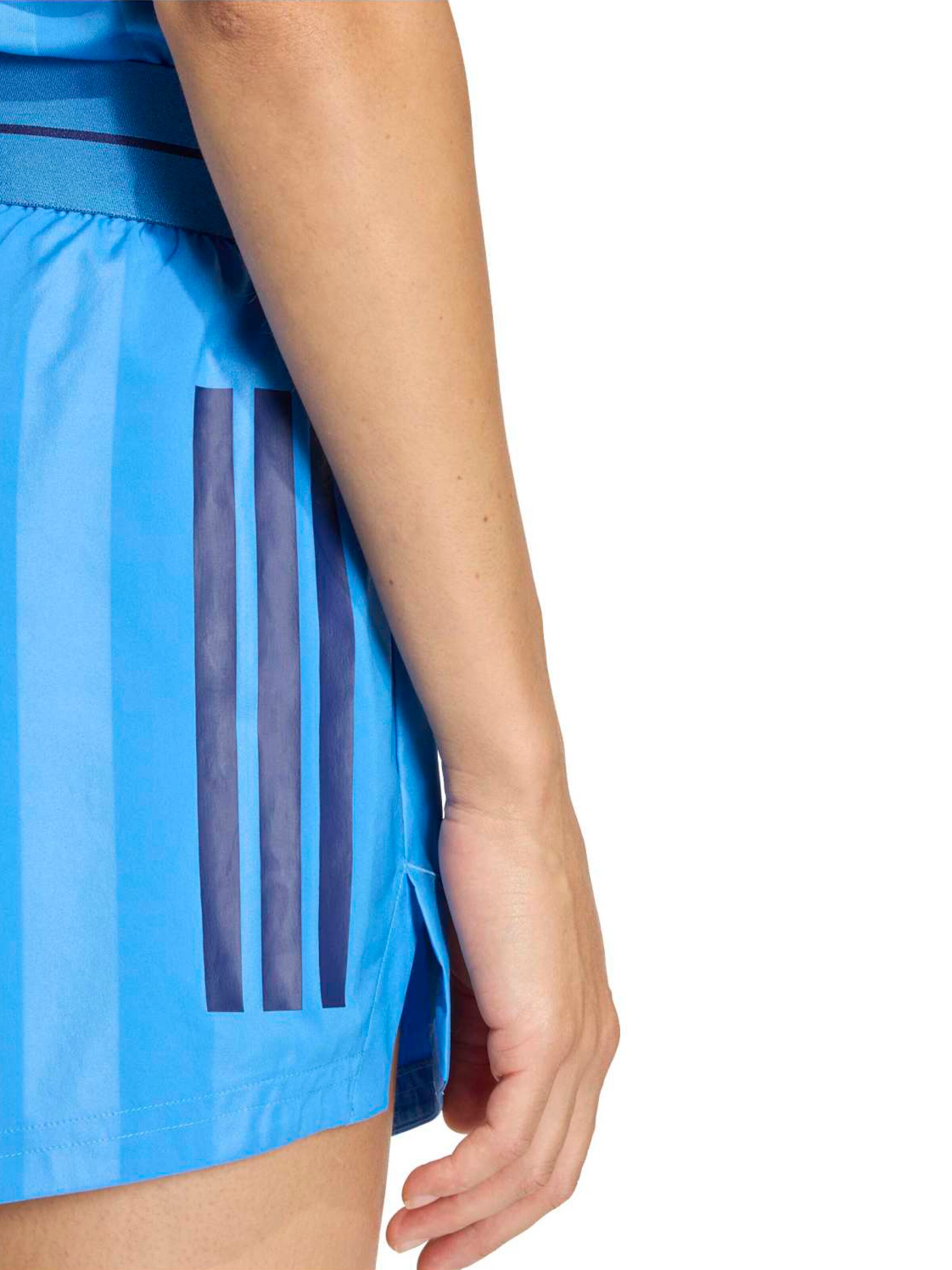 zils ADIDAS PERFORMANCE Vaļīgs piegriezums Sporta bikses 'Q2 HYG'