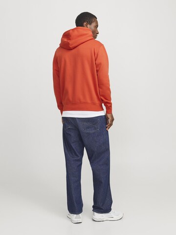 JACK & JONES Ζακέτα φούτερ 'JJVesterbro' σε πορτοκαλί