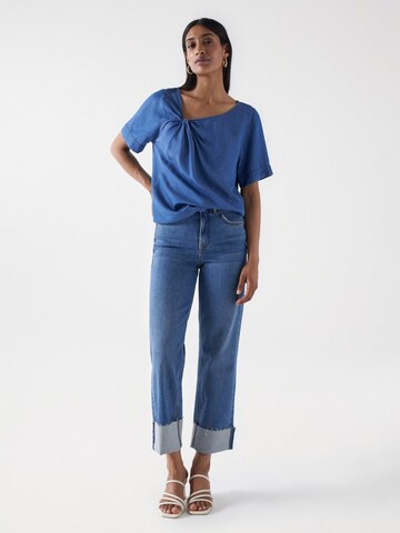 Salsa Jeans Blouse in Blauw