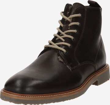 LLOYD Lace-Up Boots 'Darwin' in Brown: front