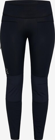 Haglöfs Skinny Leggings 'LUNA' in Schwarz: predná strana