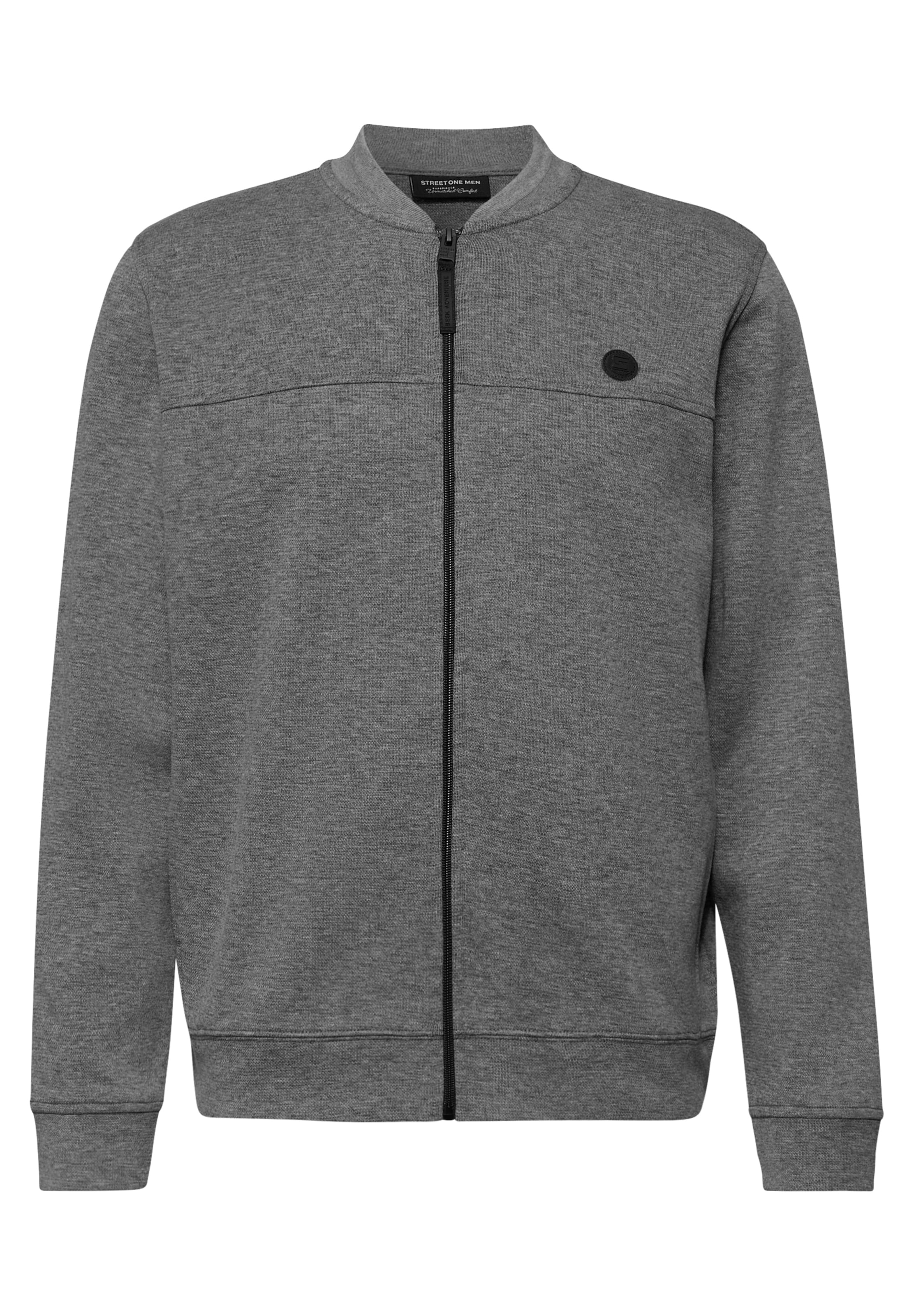 Street One MEN Jacke in graumeliert, Produktansicht