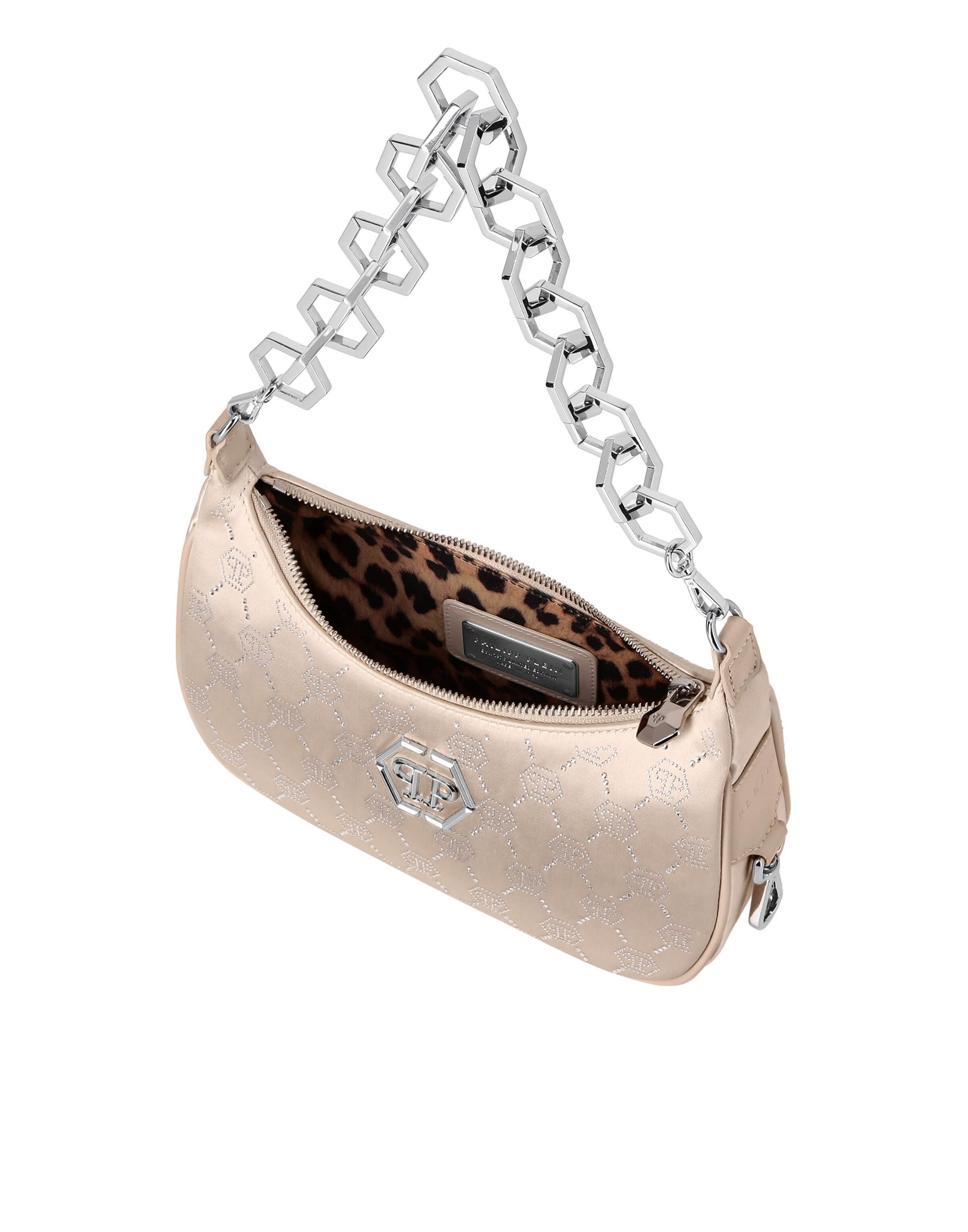 Borsa a spalla di Philipp Plein in beige