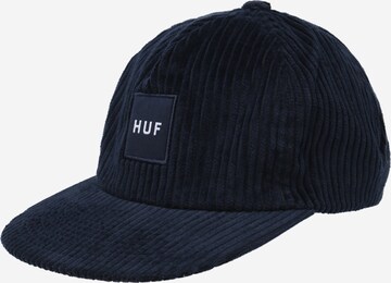 Casquette HUF en bleu : devant