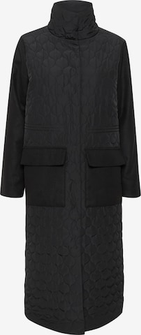 Manteau mi-saison 'Donia' CULTURE en noir : devant