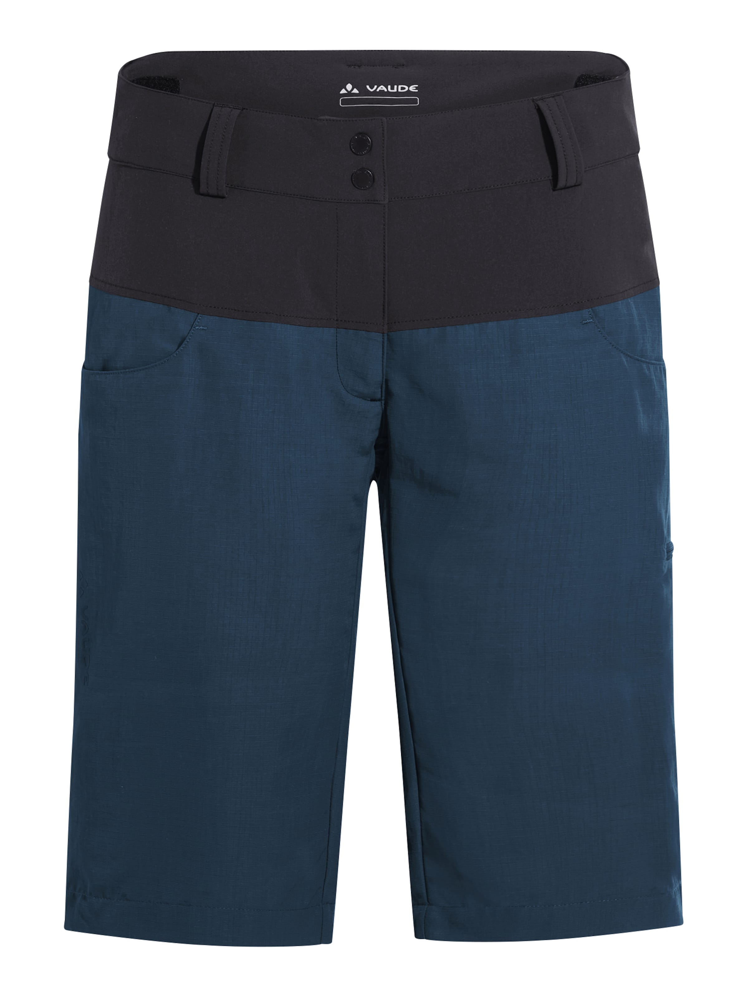 VAUDE Regular Outdoorbroek 'Qimsa' in Blauw: voorkant