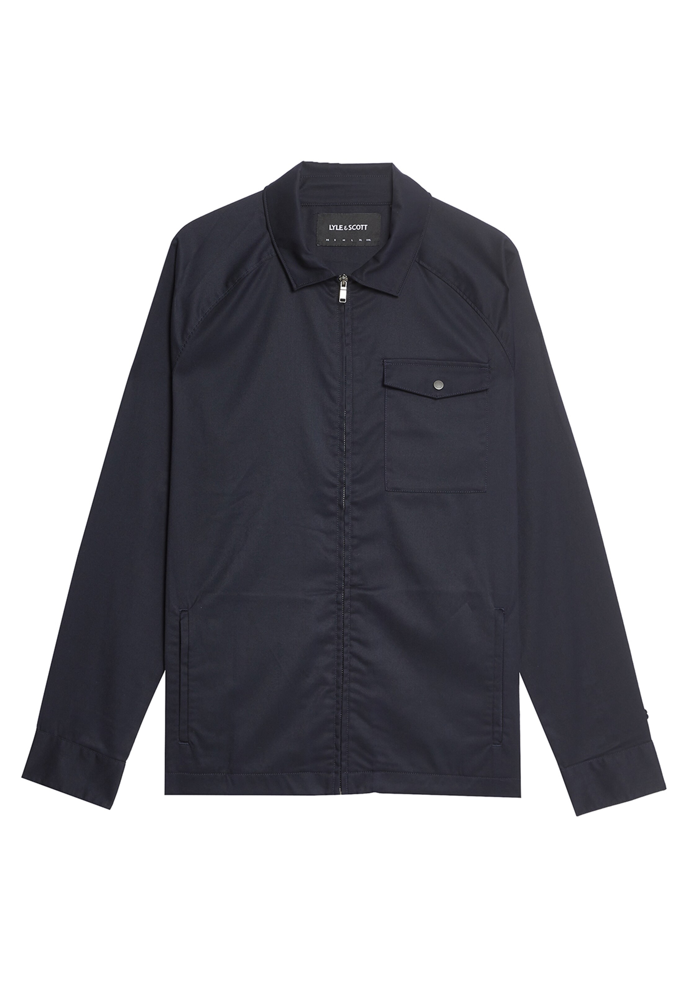 Lyle & Scott Overhemd in de kleur Navy / Donkerblauw, Productweergave