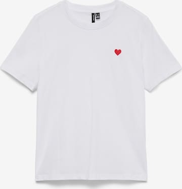 VERO MODA Shirt 'VMPAULINA' in White: front