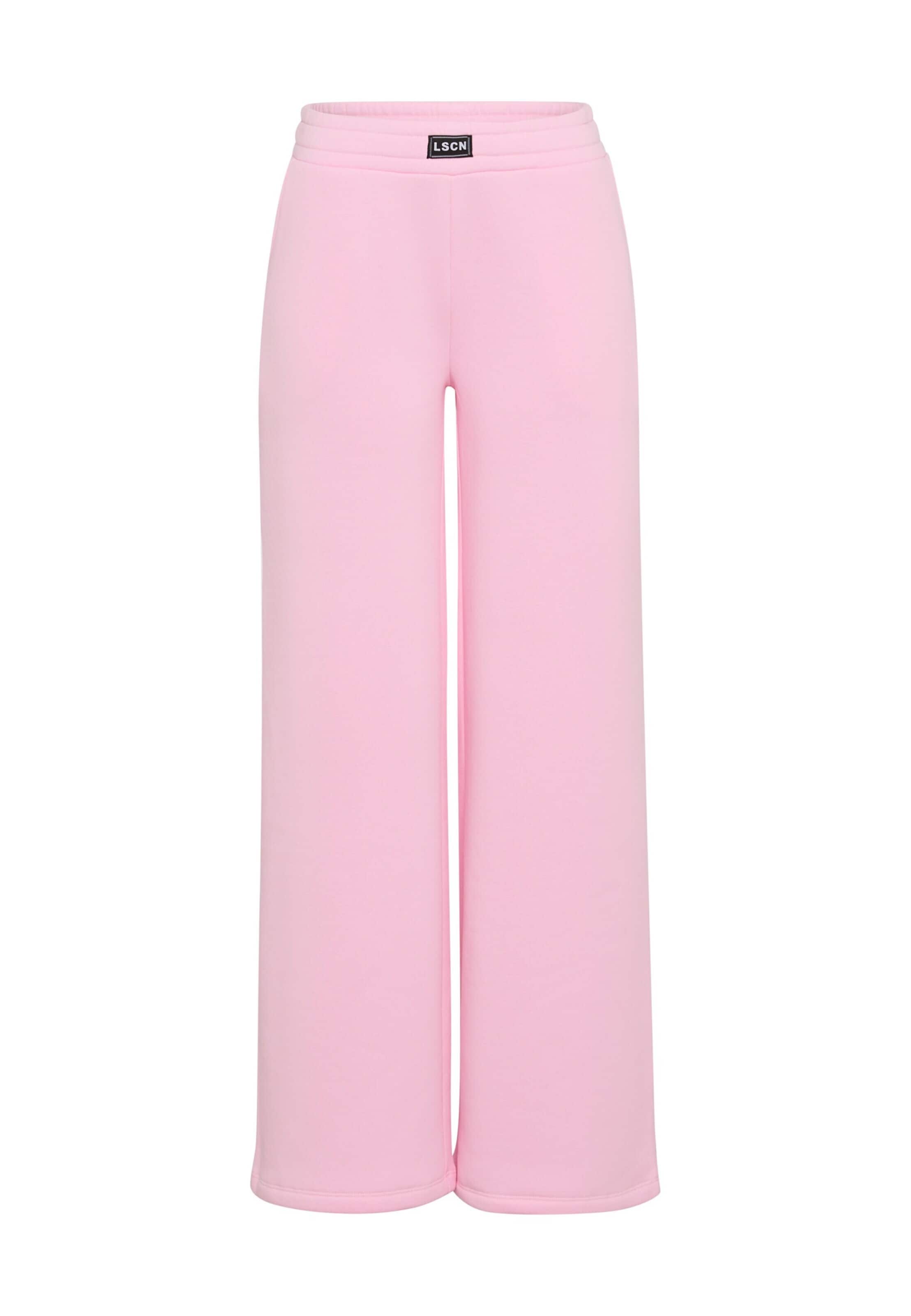 LSCN by LASCANA Trousers in Pink: front