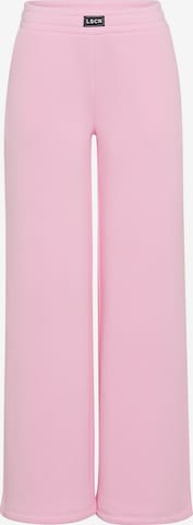 LSCN by LASCANA Trousers in Pink: front