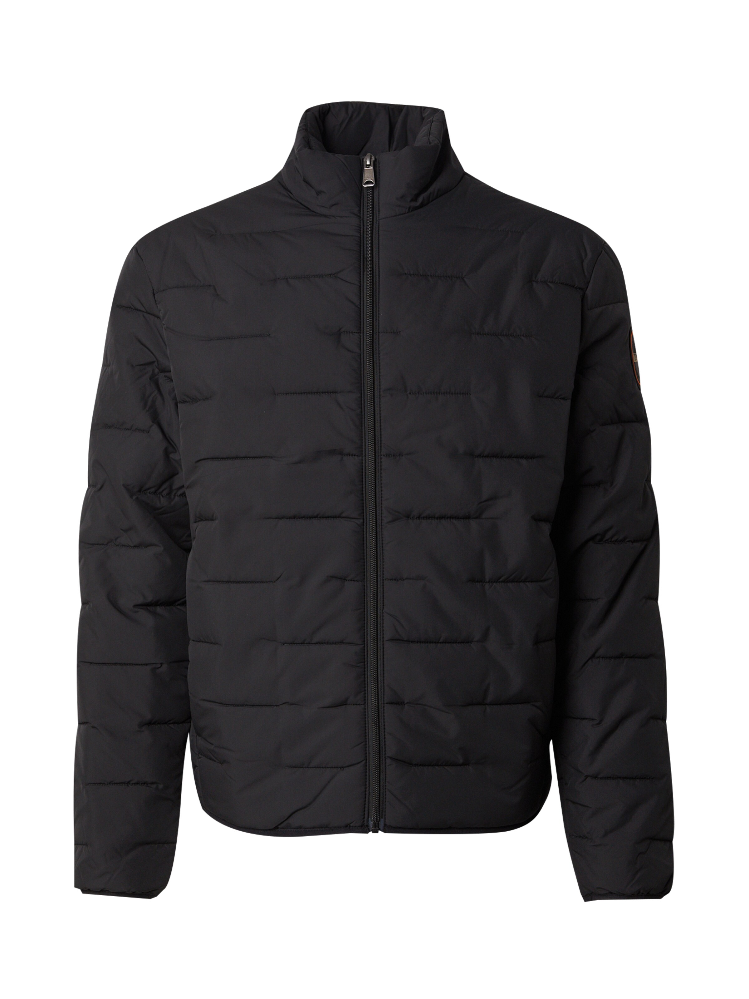 melns NAPAPIJRI Starpsezonu jaka 'AIRE': no priekšpuses