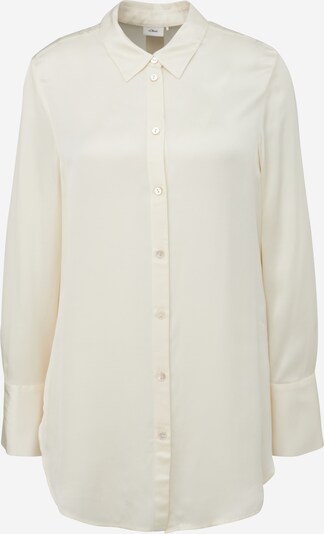 Camicia da donna s.Oliver BLACK LABEL di colore bianco naturale, Visualizzazione prodotti