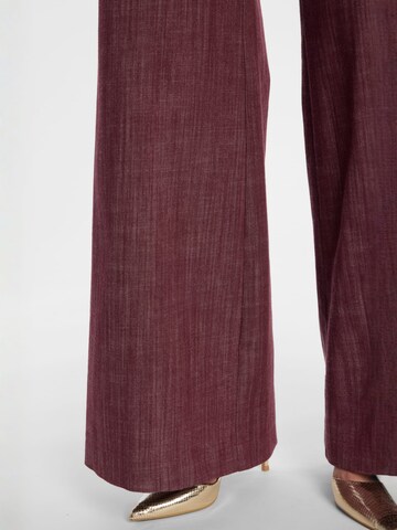 évasé Pantalon 'Endyria' Ana Alcazar en violet