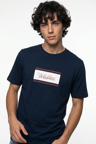 JACK & JONES T-Shirt in Blau: Vorderseite
