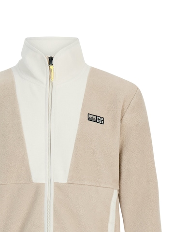 PROTEST Fleecejacke 'PRTCalyx'‌ in Braun