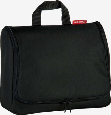 REISENTHEL Toiletry Bag in Black: front