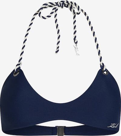 Karl Lagerfeld Bikinitoppi värissä marine, Tuotenäkymä