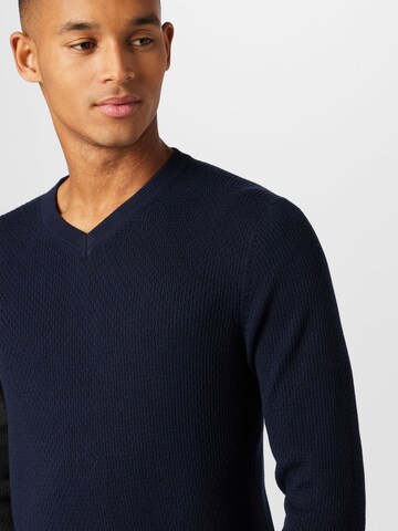 JACK & JONES Pullover 'DALLAS' in Blau