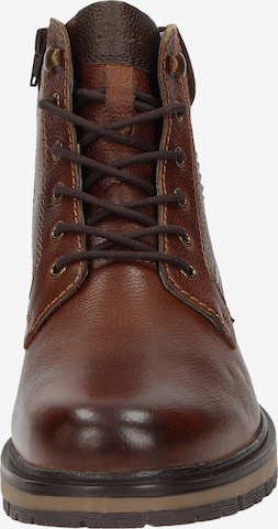 SIOUX Lace-Up Boots 'Jadranko-700' in Brown