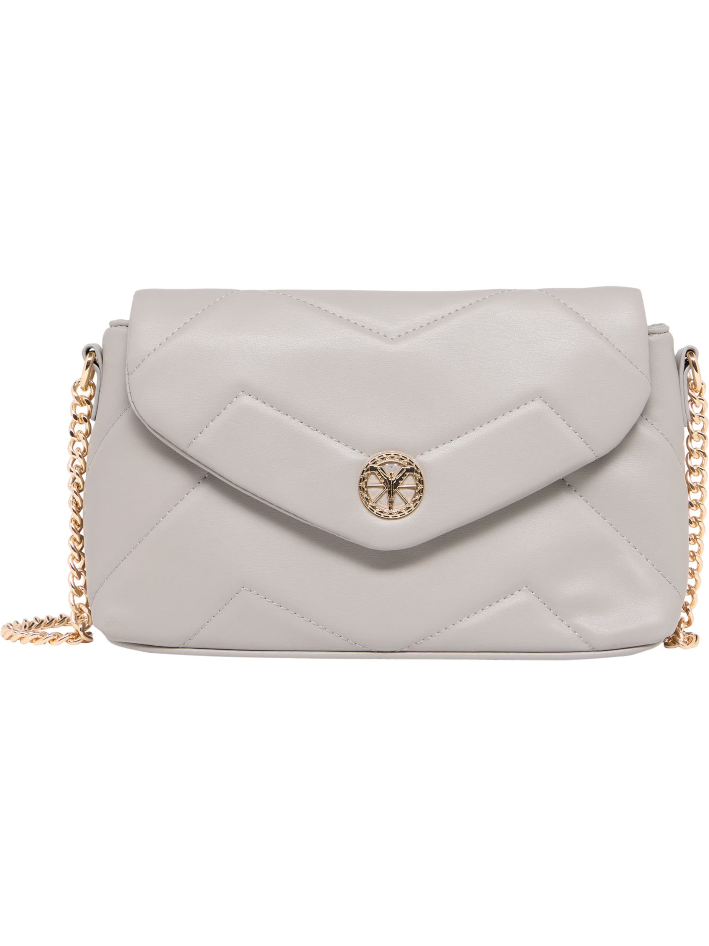 Carlo Colucci Umhängetasche ' Detomas ' in Grau: Vorderseite