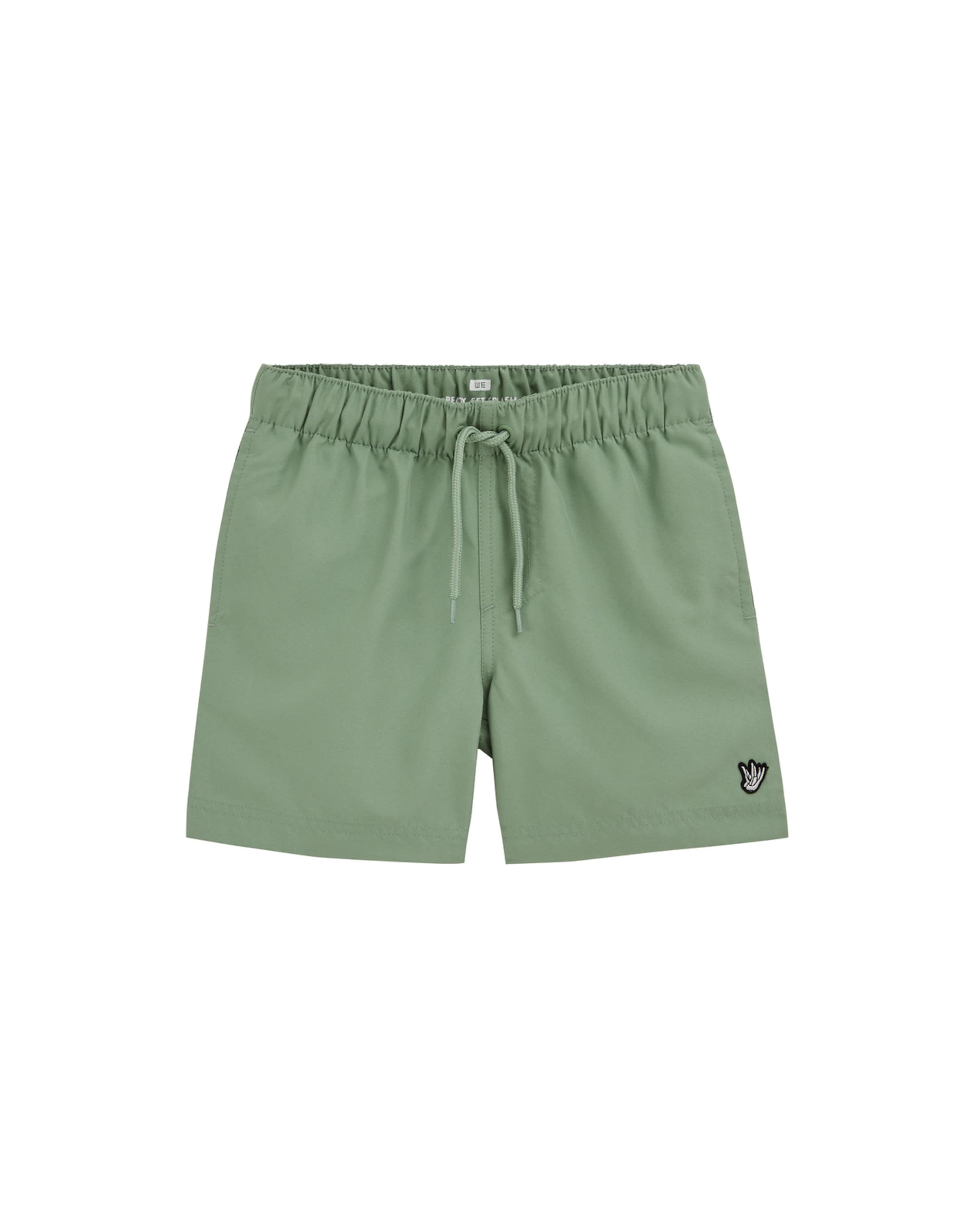 WE Fashion Badeshorts i grøn: forside