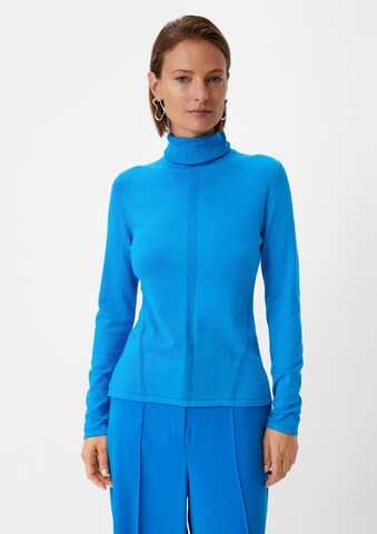 Pull-over COMMA en bleu : devant