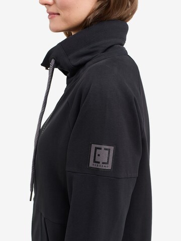 Elbsand Zip-Up Hoodie 'Alina' in Black