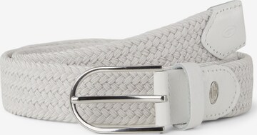 Ceinture TOM TAILOR en blanc : devant