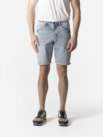 KOROSHI Regular Jeans i blå: framsida