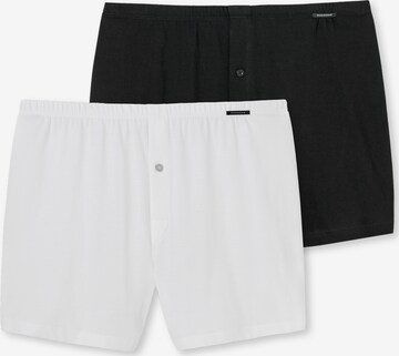 SCHIESSER Boksershorts i sort: forside