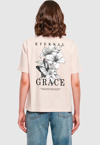 Merchcode Shirt 'Eternal Grace' in Pink: Vorderseite