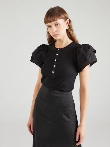 Lauren Ralph Lauren - Camisa 'CAMESON' em preto: frente