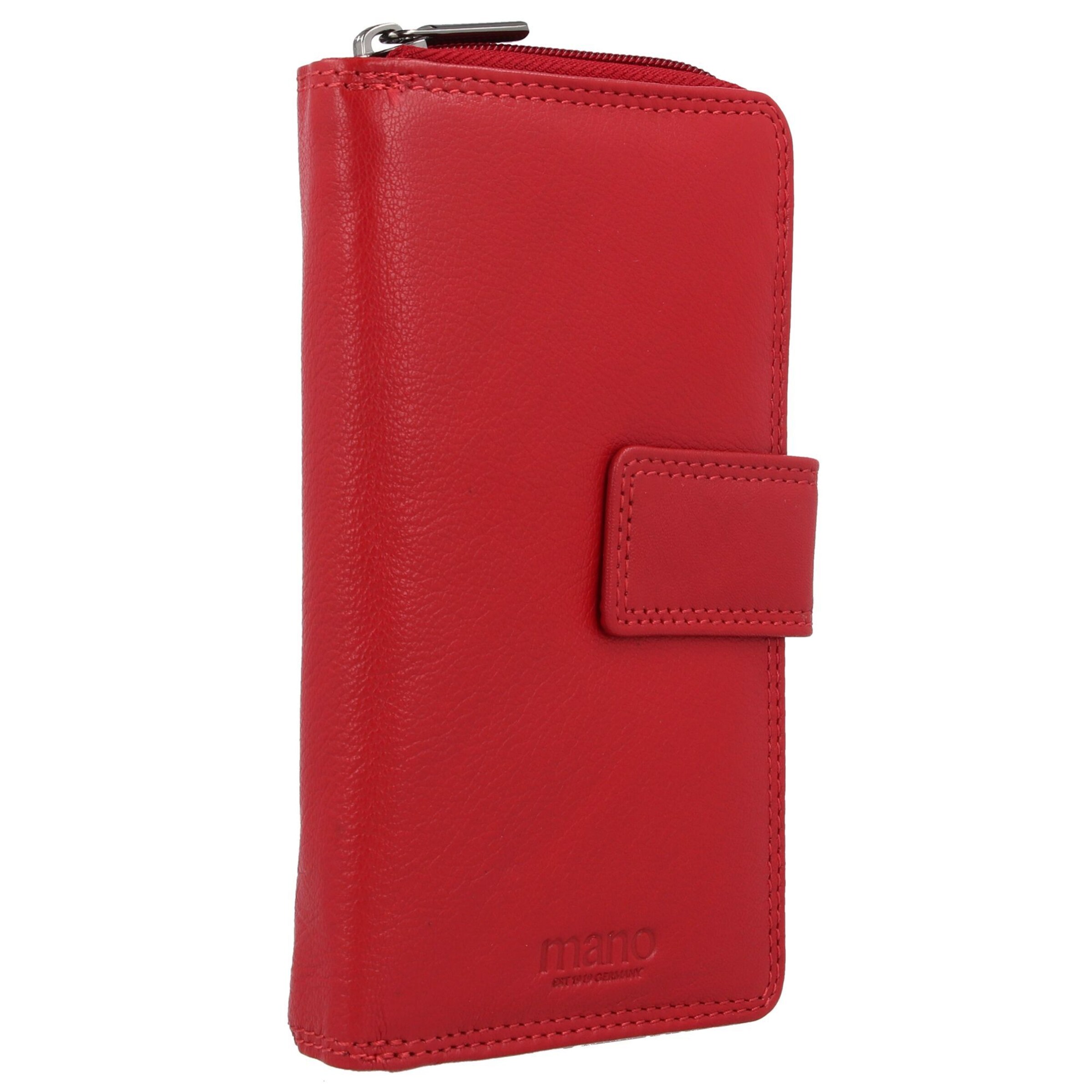 mano Portemonnee 'Donna Giulia' in Rood