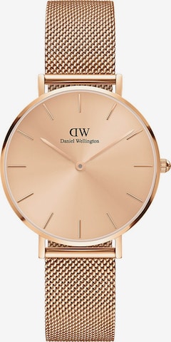 Daniel Wellington Аналогов часовник 'Petite Unitone RG Rose Gold' в злато: отпред