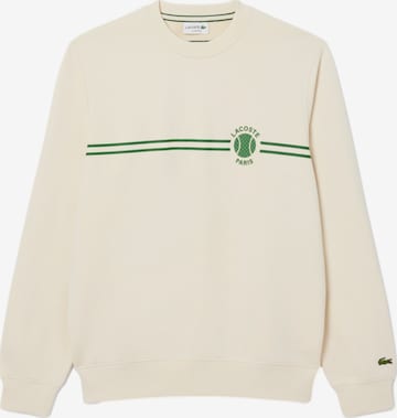 LACOSTE Collegepaita värissä beige: etupuoli