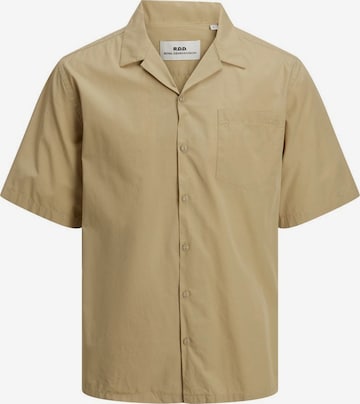 Chemise R.D.D. ROYAL DENIM DIVISION en beige : devant