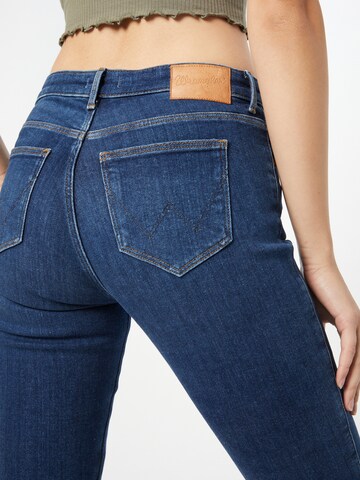 WRANGLER - Skinny Calças de ganga em azul