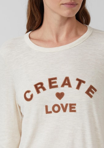 T-shirt s.Oliver en beige