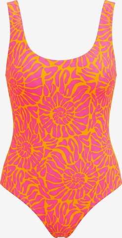 LAURASØN Badeanzug in Orange: Vorderseite