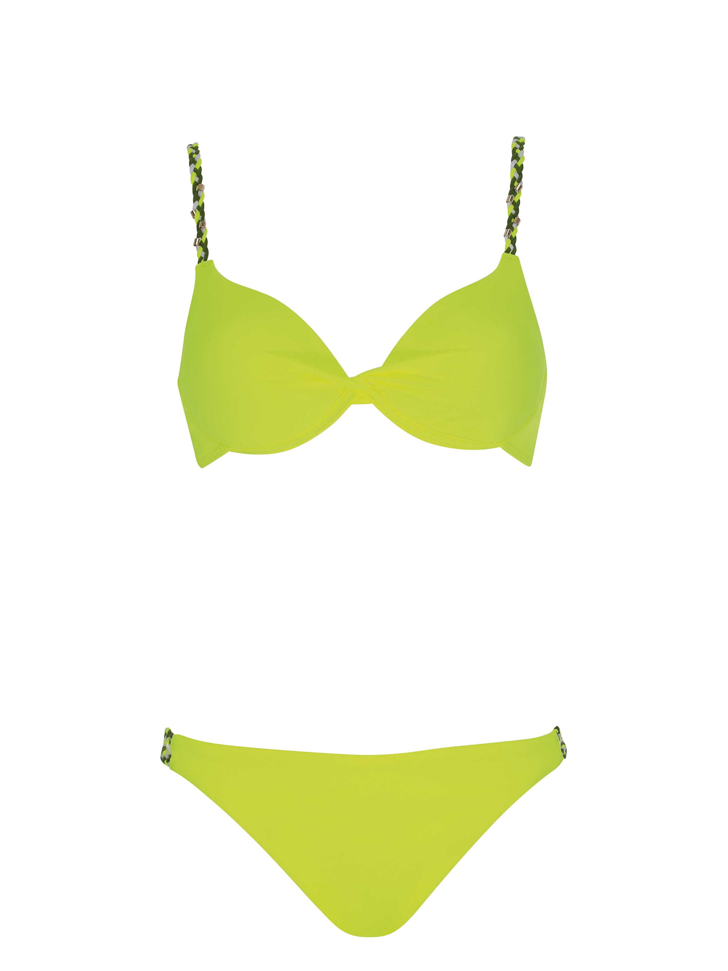 Invisible Bikini SUNFLAIR en vert : devant