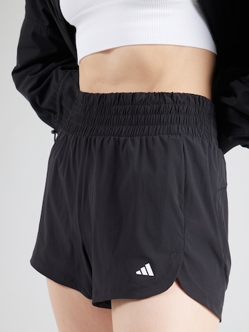 ADIDAS PERFORMANCE Regular Workout Pants 'PACER LUX' in Black