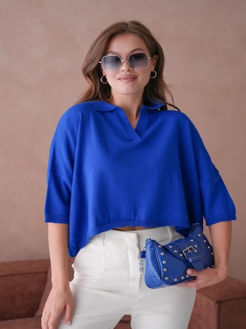 WOMAN VISION Blouse in Blauw