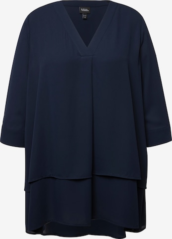 Ulla Popken Tunic in Blue: front