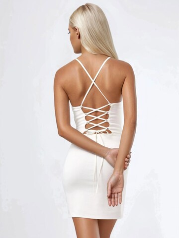 Hiccup Dress in White