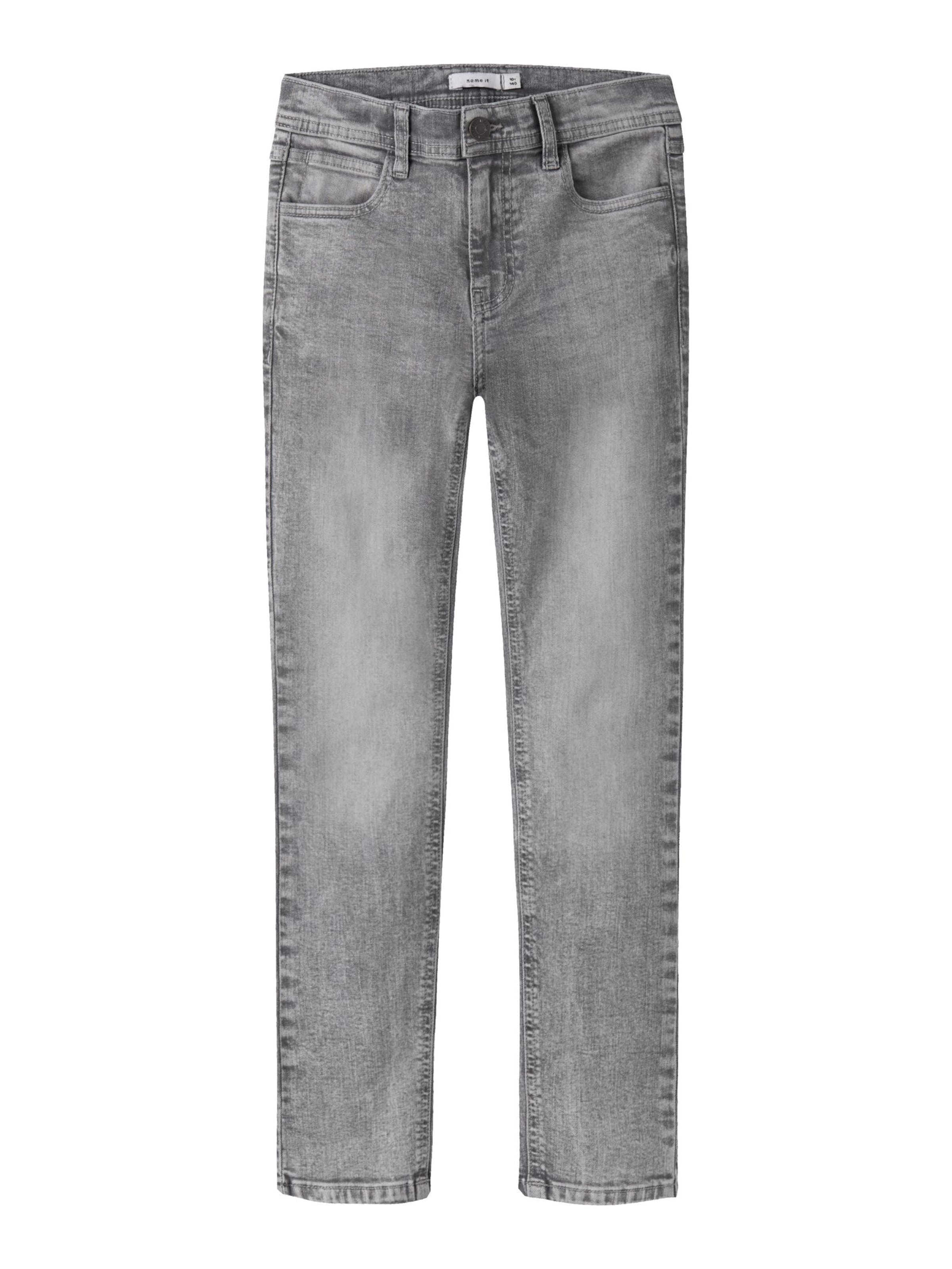 NAME IT Regular Jeans in Grijs: voorkant