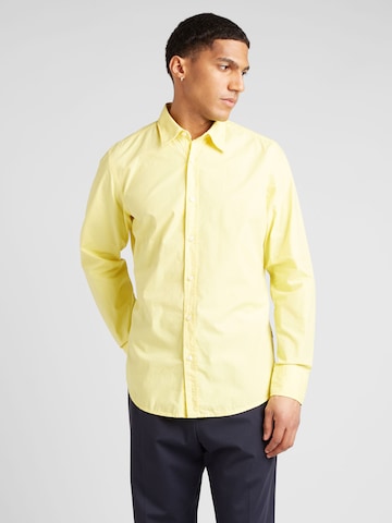 geltona BOSS Orange Standartinis modelis Marškiniai 'Relegant_6': priekis