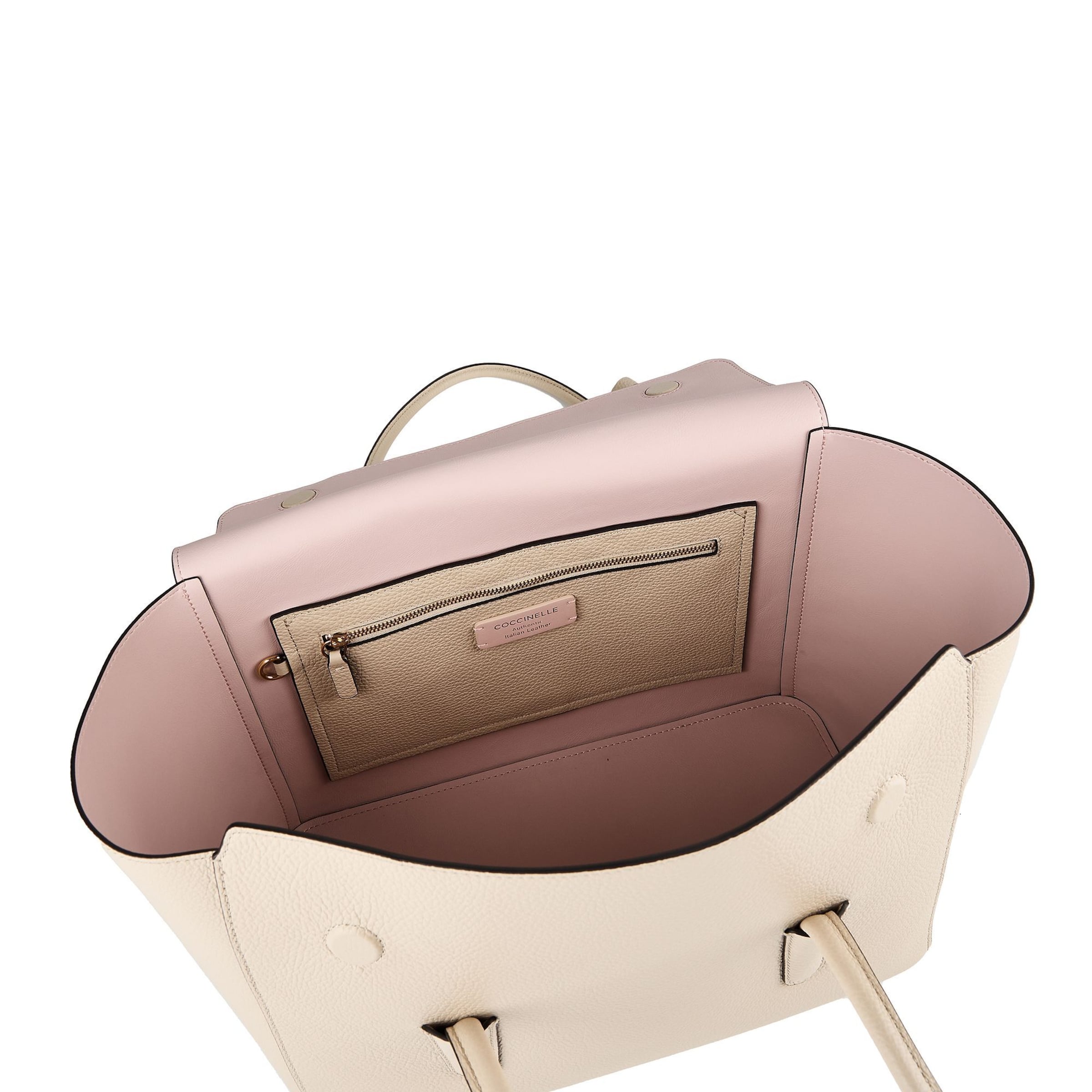 Sac bandoulière 'Beat' Coccinelle en beige