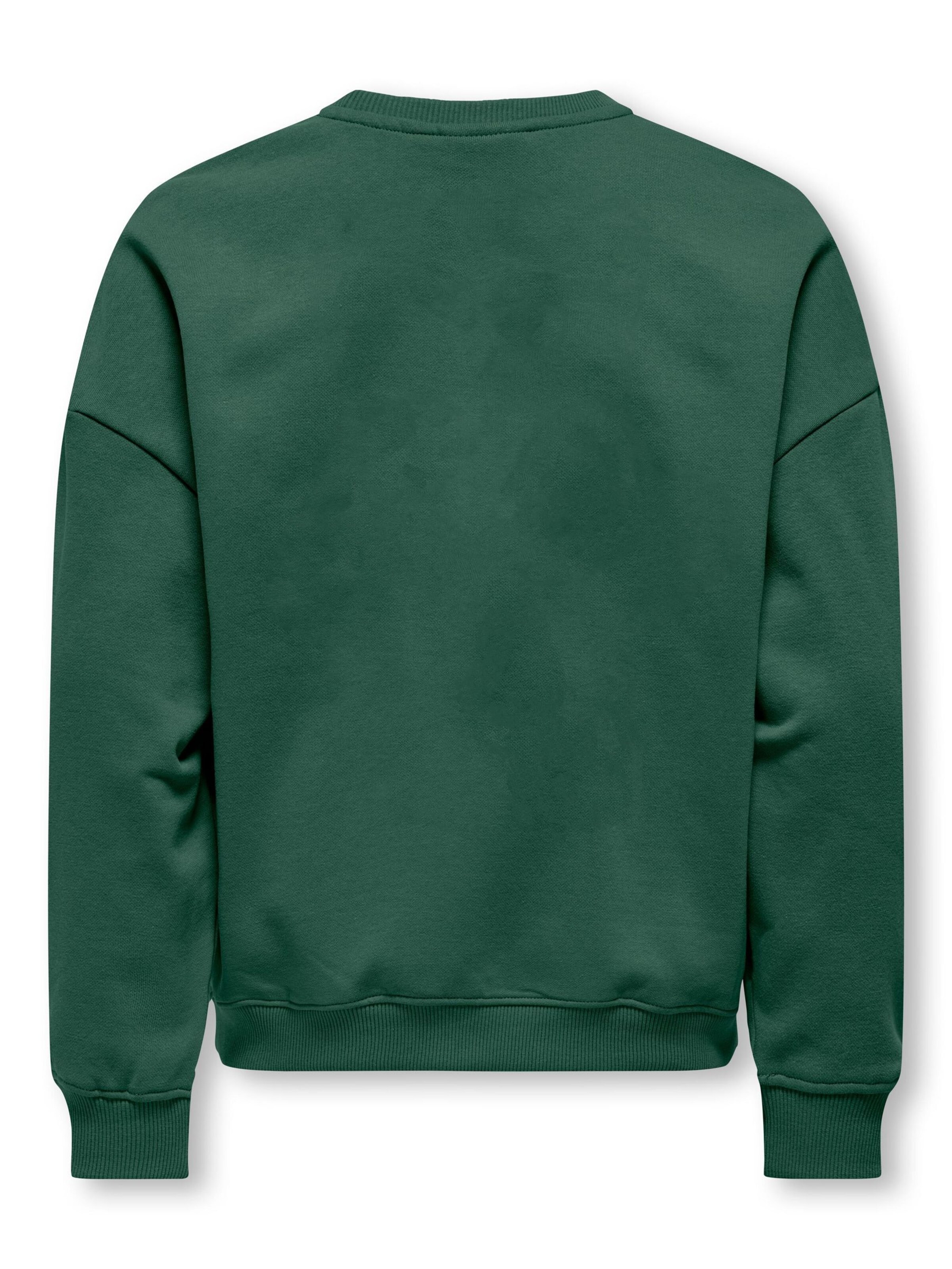 ONLY GIRLS Sweatshirt 'KOGBila' in Groen